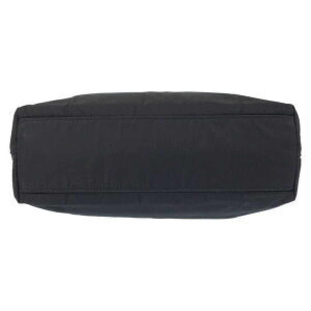 Prada triangular bag tote black Tessuto nylon shoulder logo plate - Picture 10 of 10